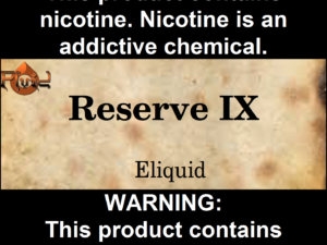 Reserve - IX > Cinnamon Spice