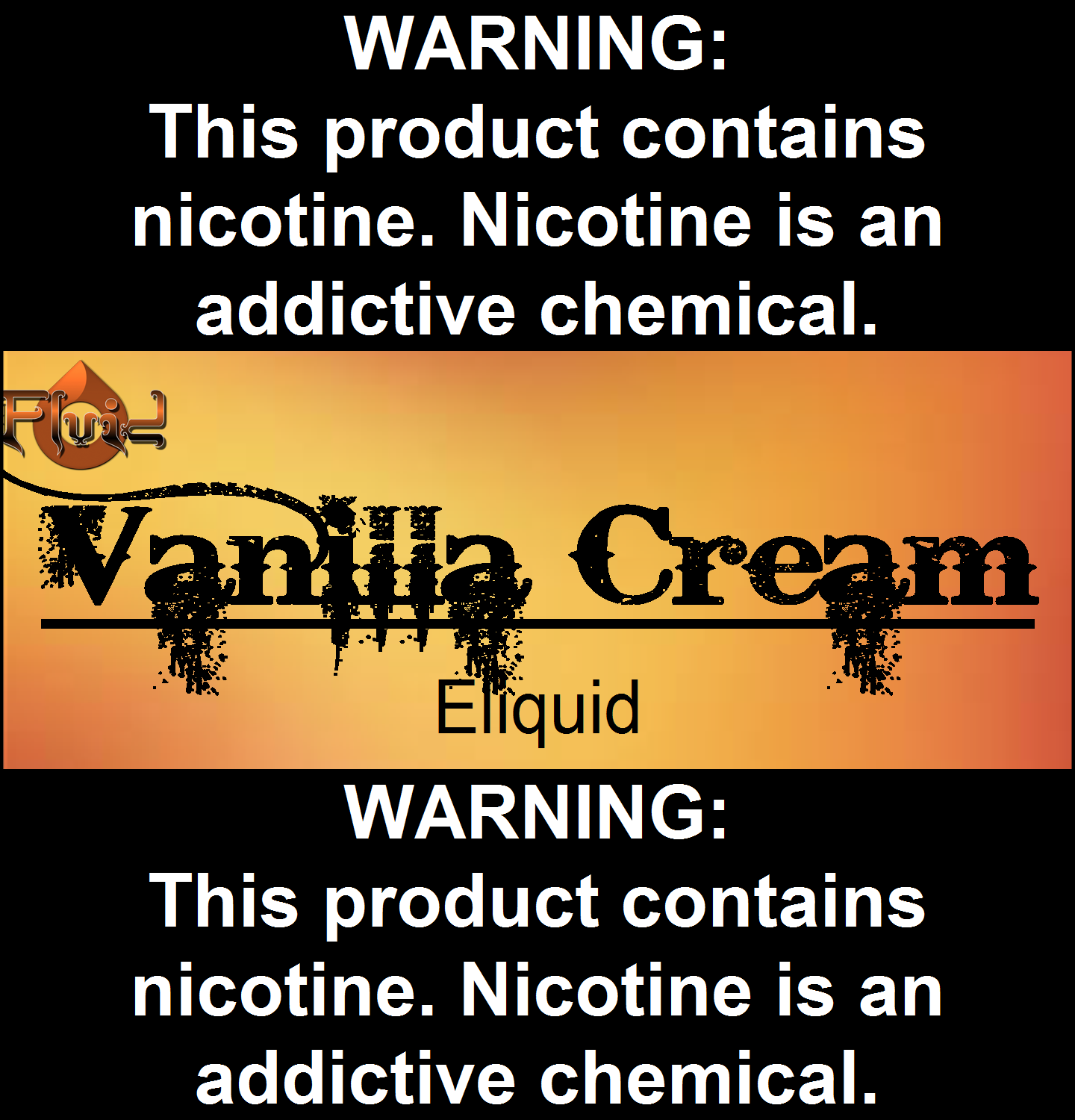 Vanilla Cream Eliquid